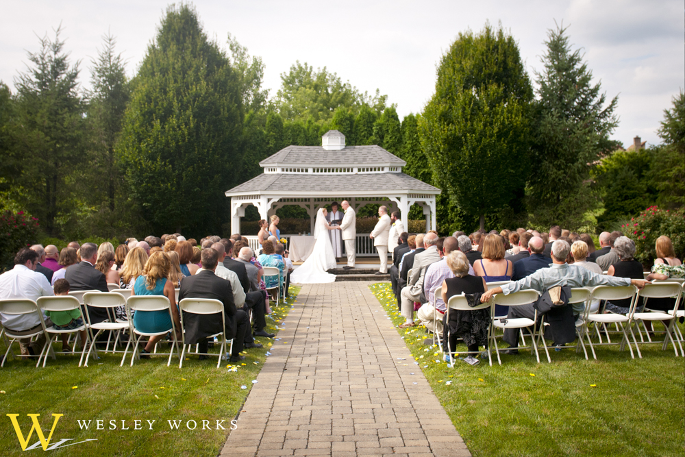 lehigh valley outdoor wedding reception sites