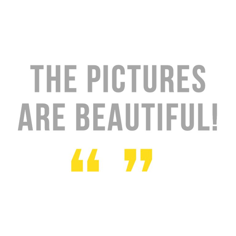 the pictures are beautiful!
