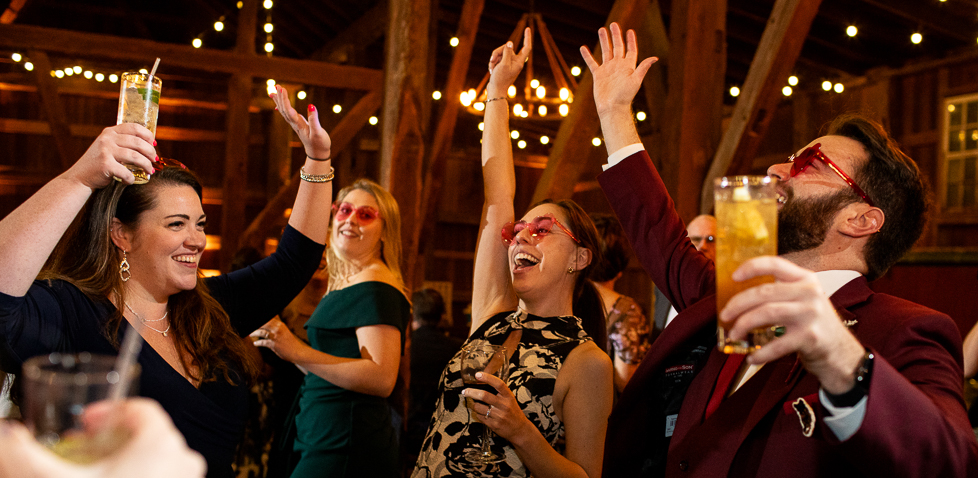 Lehigh Valley DJ Enhances Wedding Reception Room with Uplighting