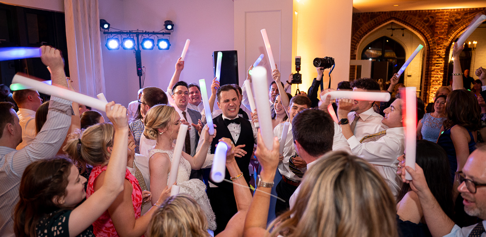 Lehigh Valley Disk Jockey Wedding Reception Uplighting