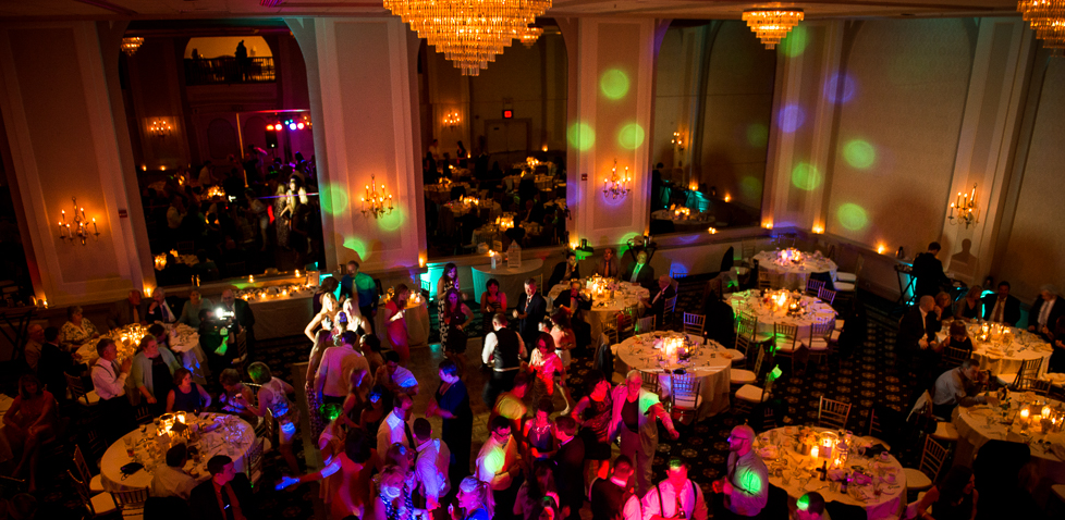 Emmaus, PA Disk Jockey Wedding Uplighting At Lehigh Valley Reception Venue