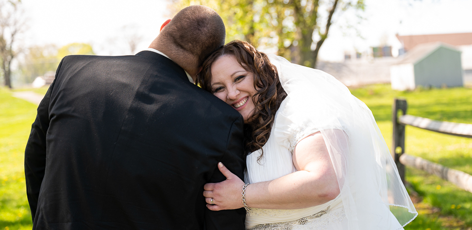 Bride And Groom Summer Wedding Portrait By Emmaus Photographer